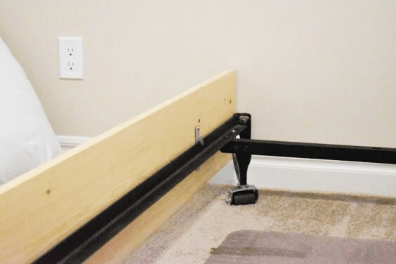 disassemble a metal bed frame